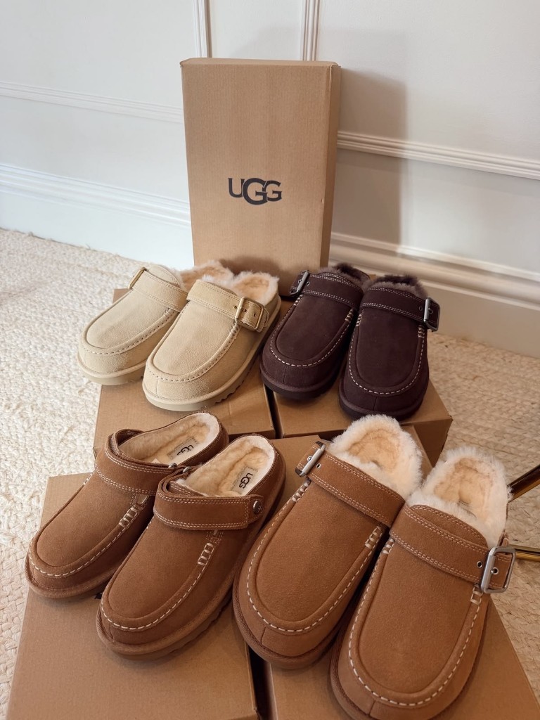 Sand Castle, Burnt Cedar and Chestnut Goldenstar Evelina clogs.